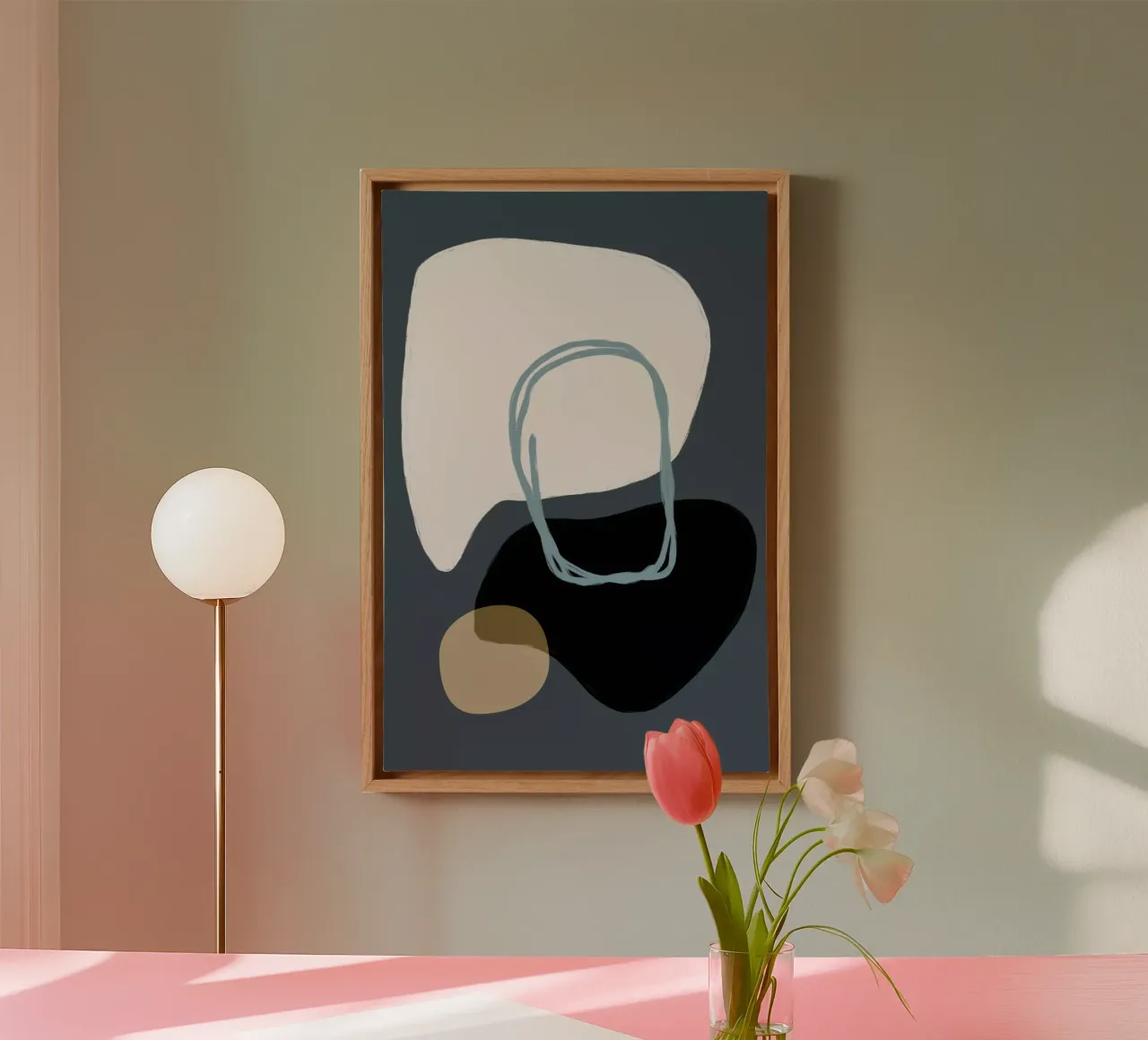 Shapes 10X tela con Cornice a cassetta da Studio Memb