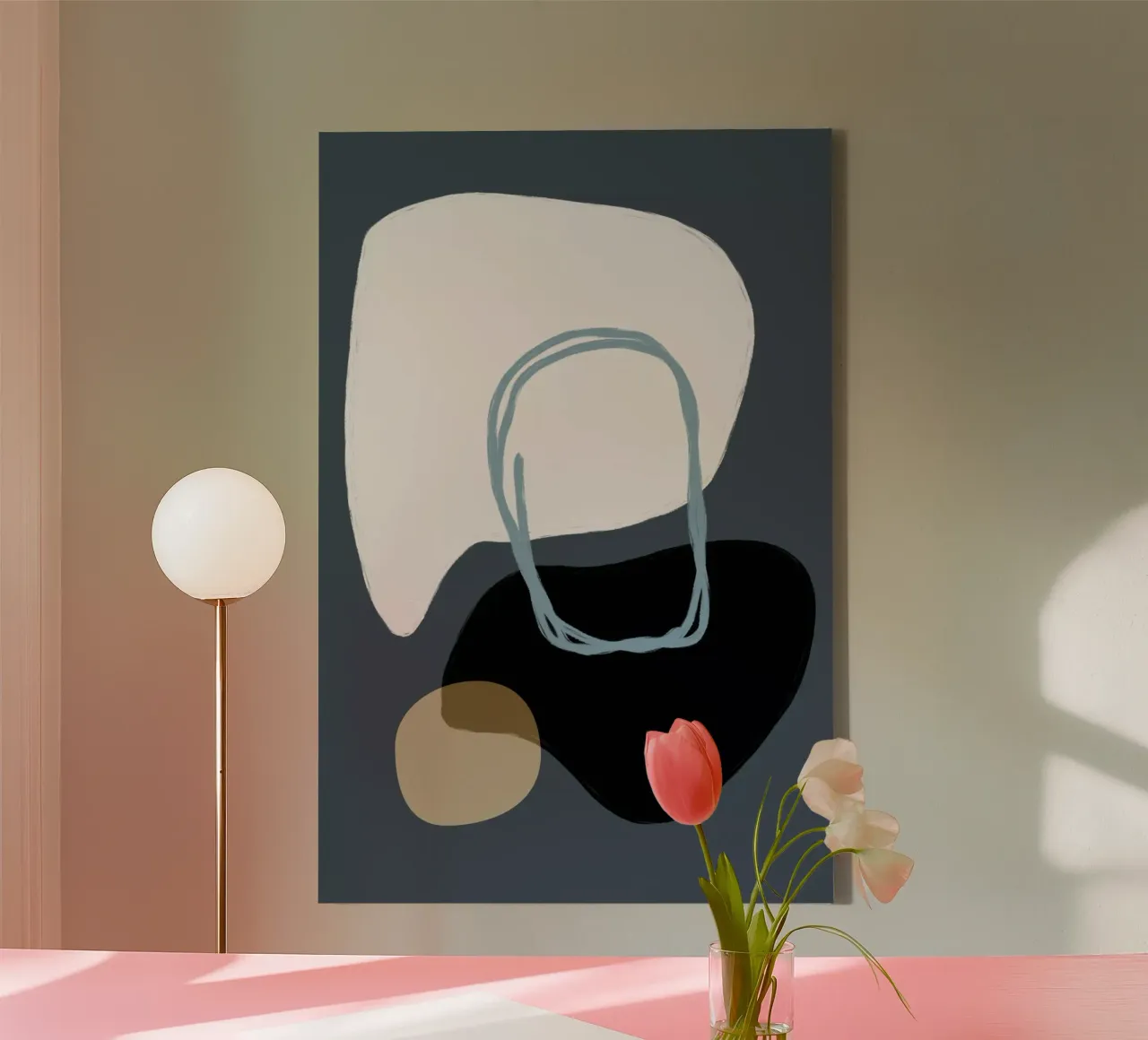 Shapes 10X tela con Cornice a cassetta da Studio Memb