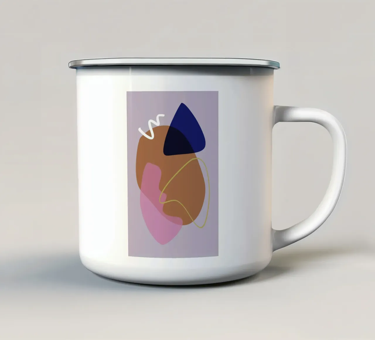 Shapes 11 tazza in smalto da Studio Memb