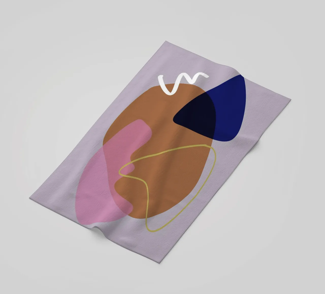 Shapes 11 Strandtuch von Studio Memb