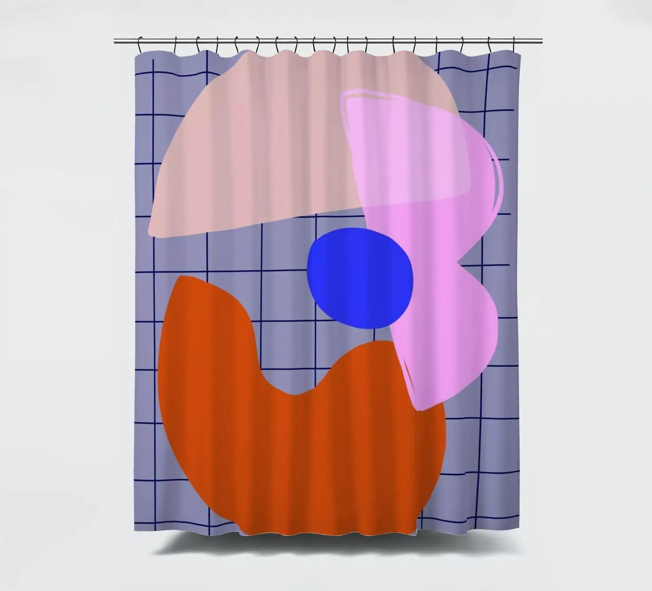 Shapes 12 tenda da doccia da Studio Memb