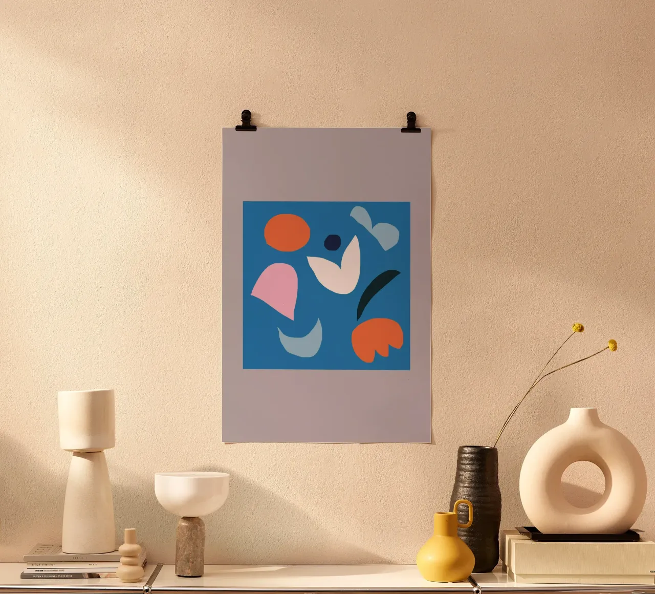 Wild Garden 3 poster con telaio in alluminio da Studio Memb