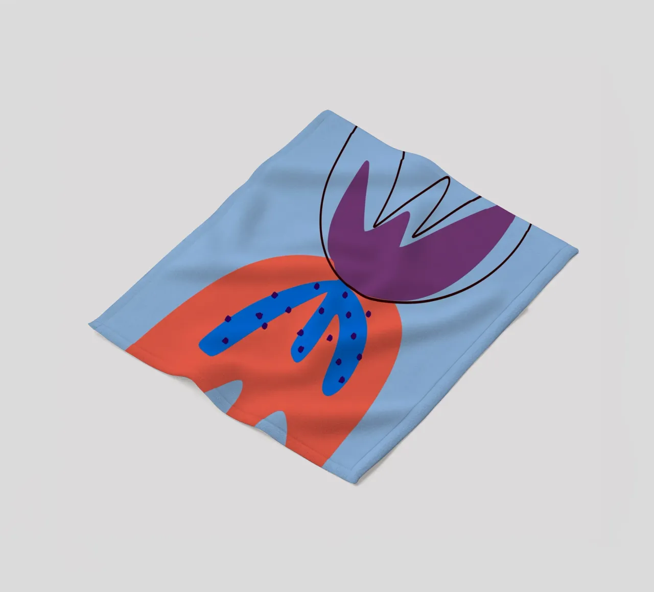 A Flower 3X coperta in pile da Studio Memb