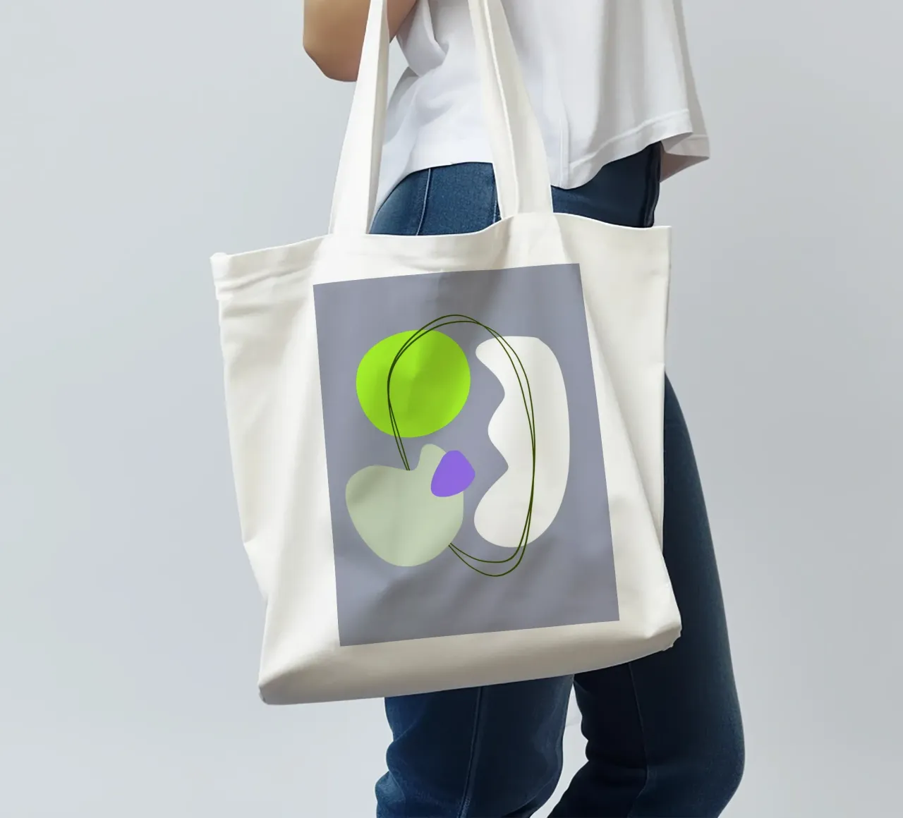 Shapes 5A tote bag by Studio Memb