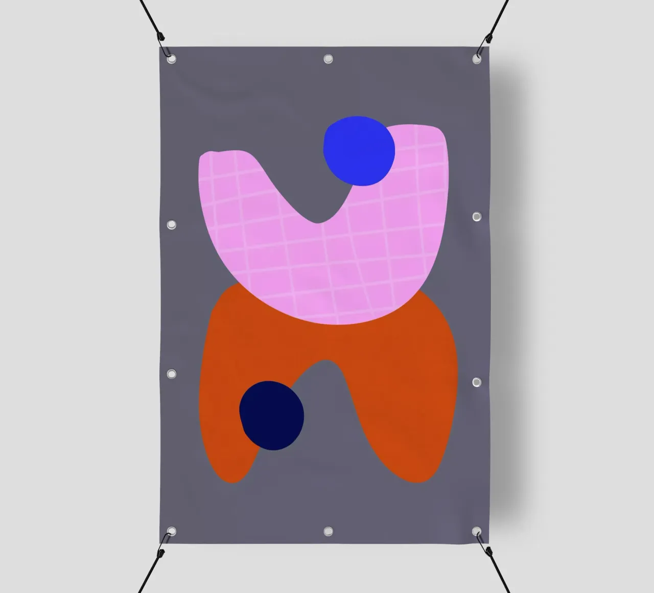 Shapes 8 telo in pvc da Studio Memb