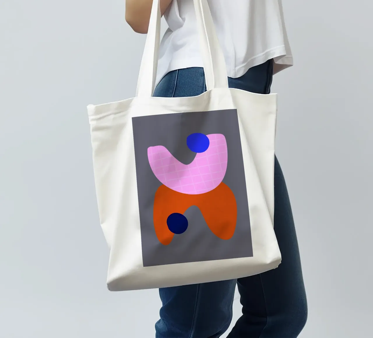Shapes 8 borsa in juta da Studio Memb