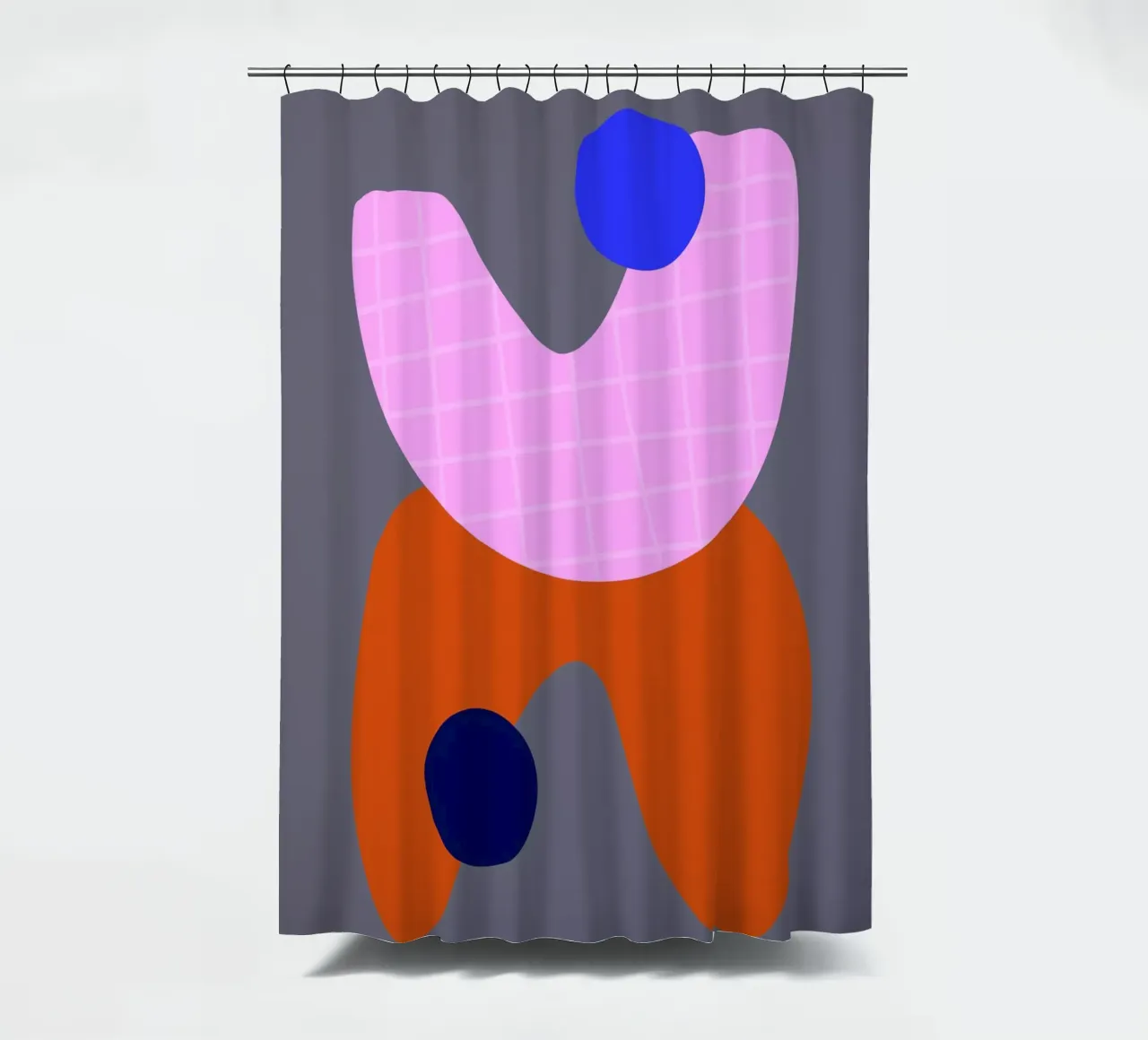 Shapes 8 tenda da doccia da Studio Memb
