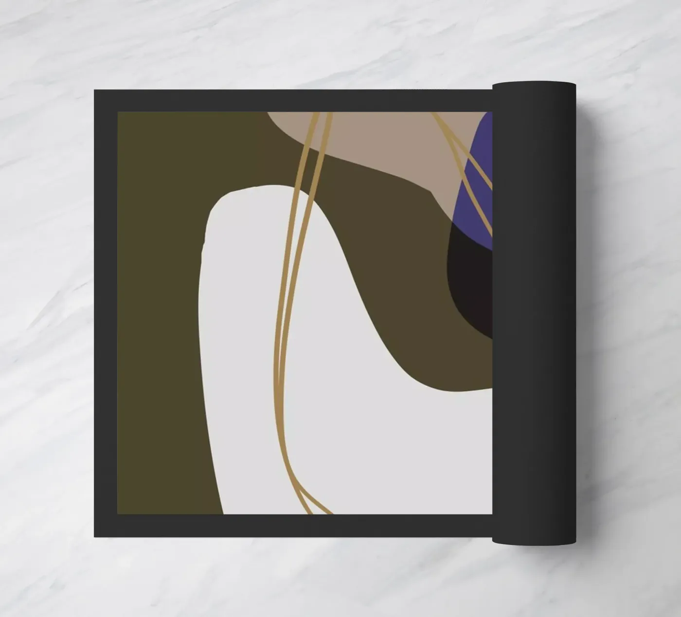 Shapes 9 doormat by Studio Memb