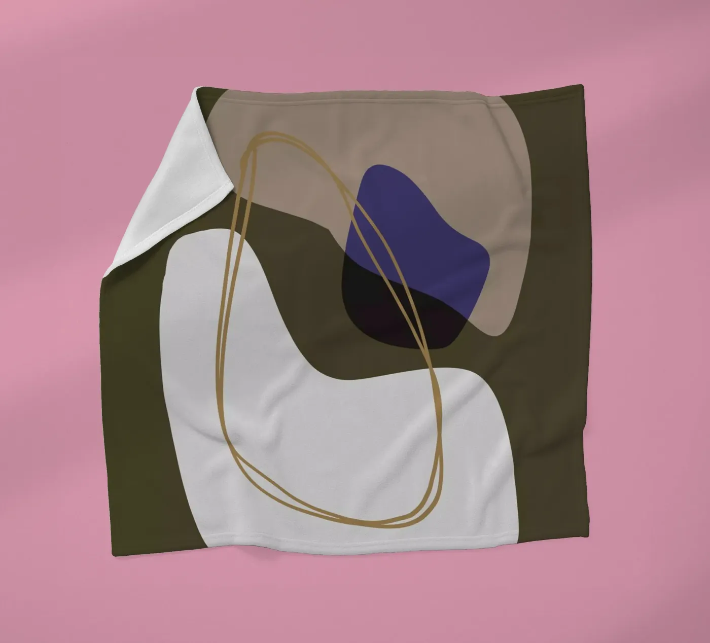 Shapes 9 fleecedeken van Studio Memb