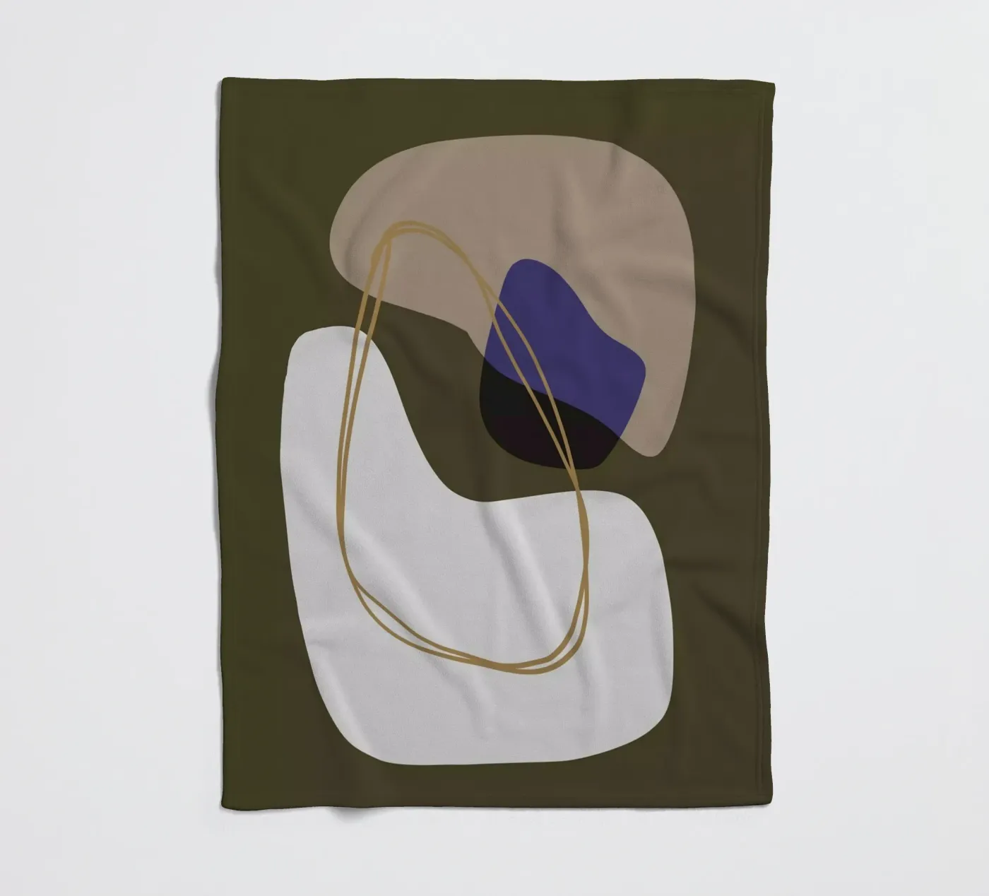 Shapes 9 fleecedeken van Studio Memb