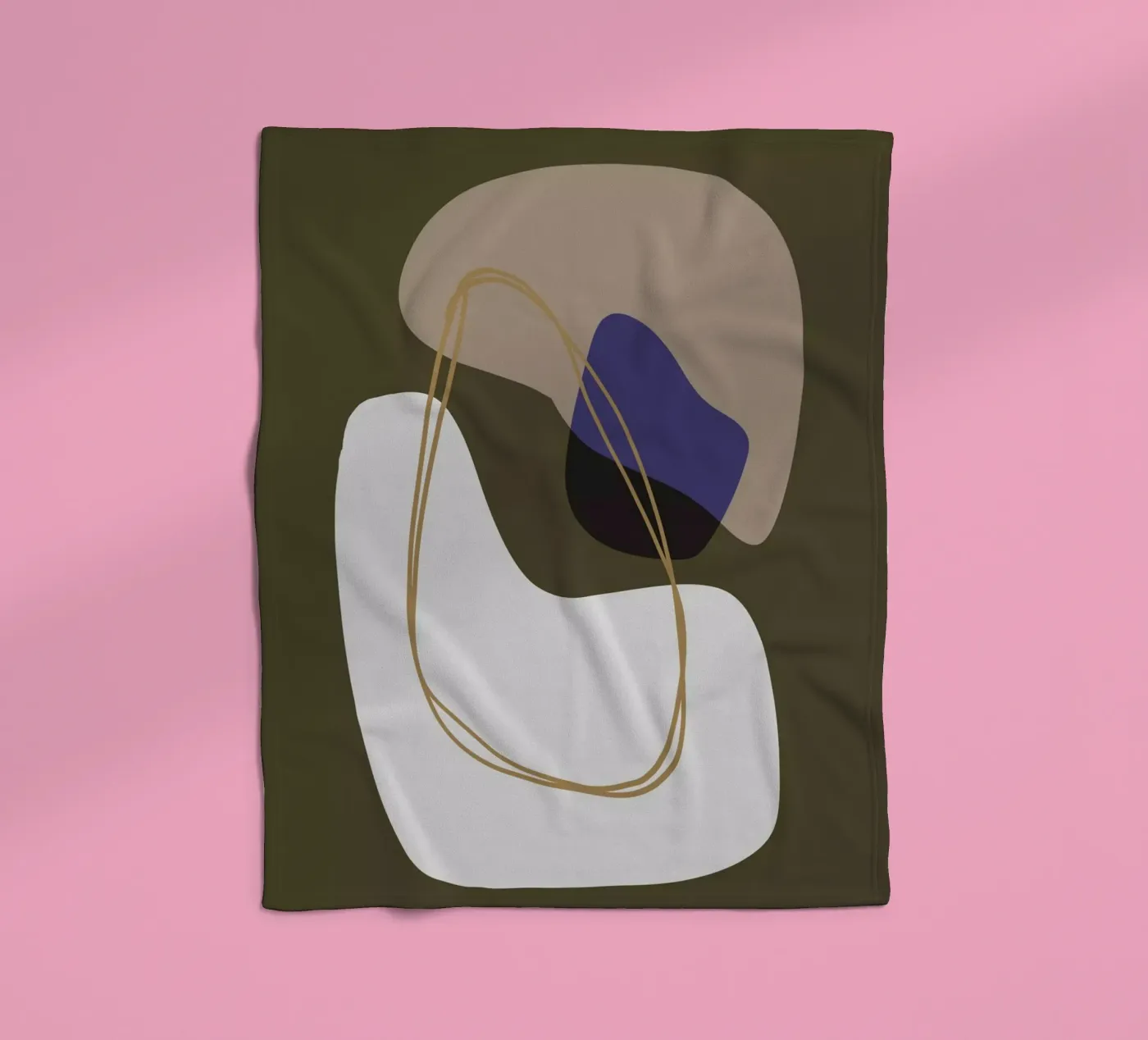 Shapes 9 fleecedeken van Studio Memb
