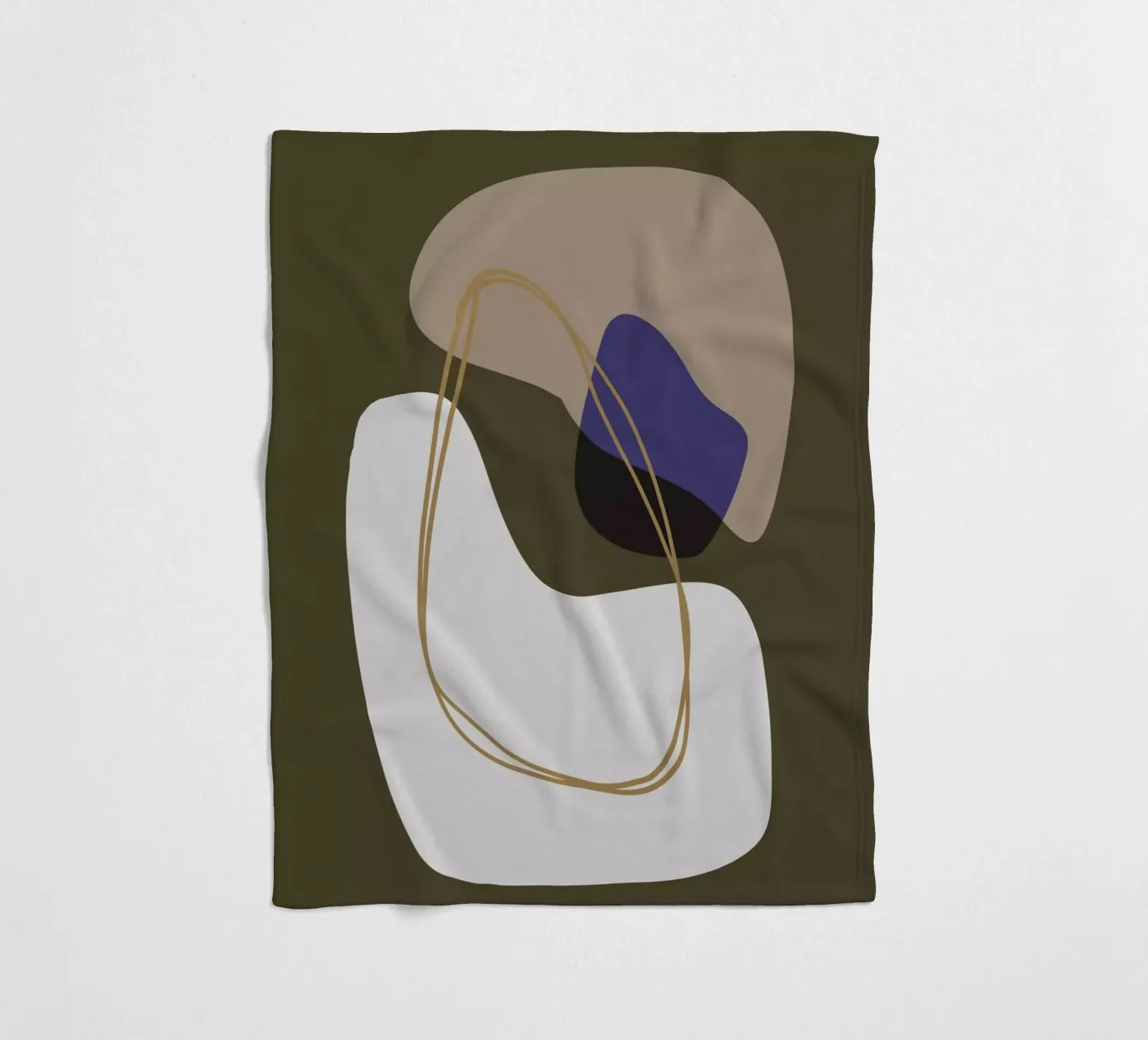 Shapes 9 fleecedeken van Studio Memb