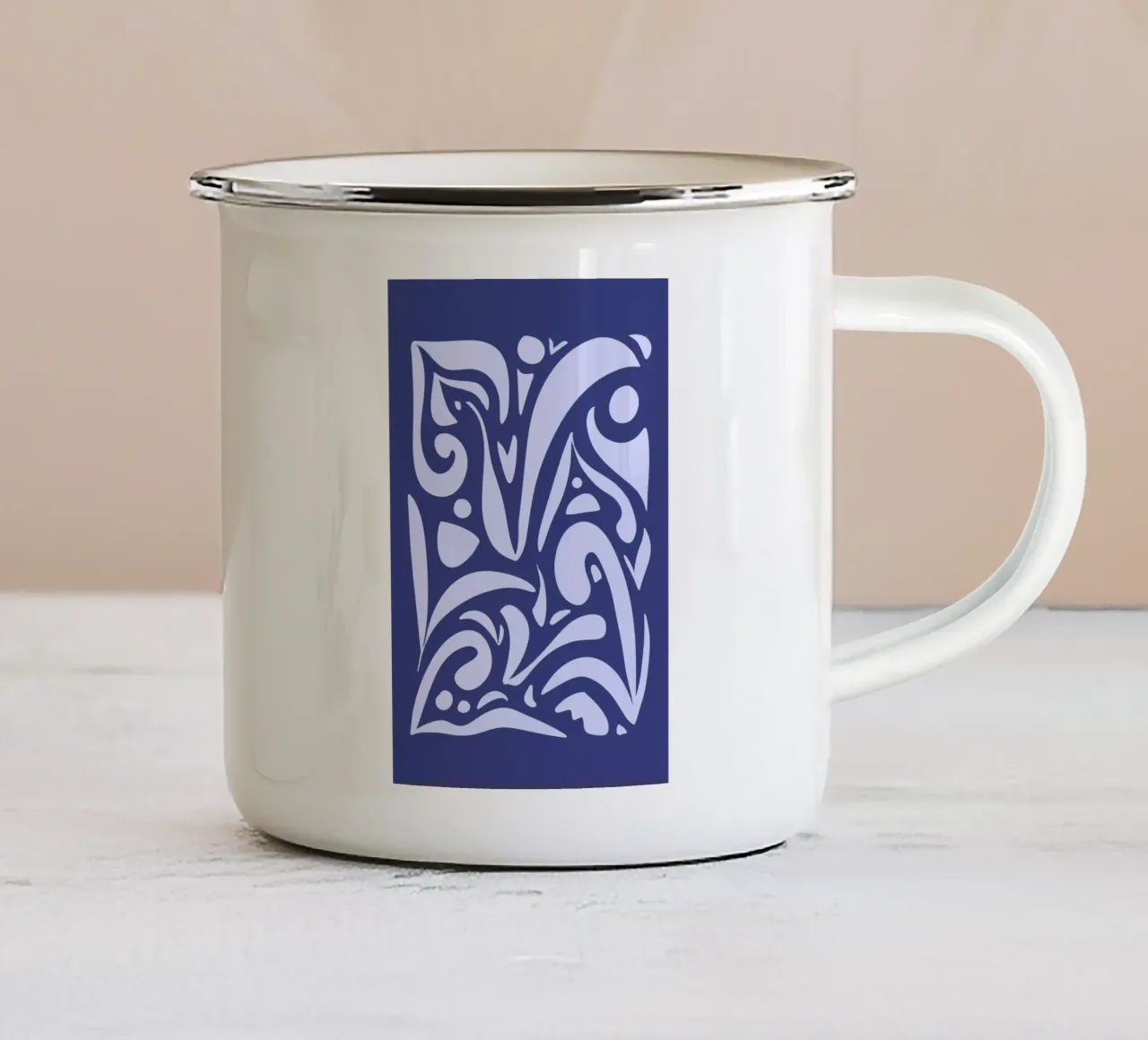 Wild Garden 1 tazza in smalto da Studio Memb