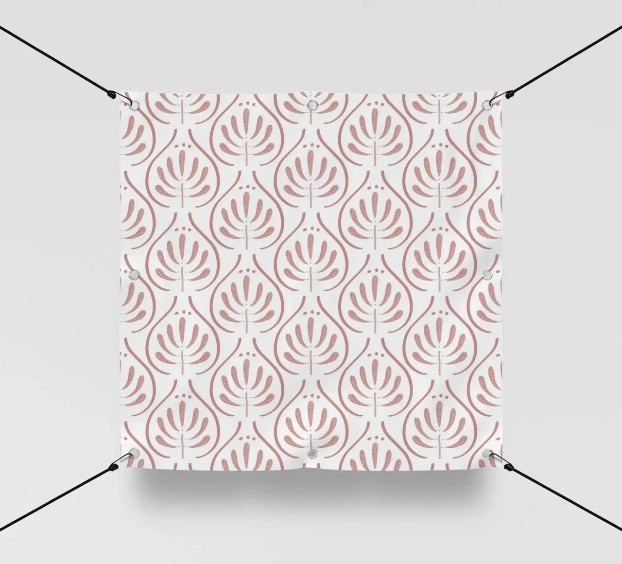 Boho Tiles Pink Pattern telo in pvc da anisillustration