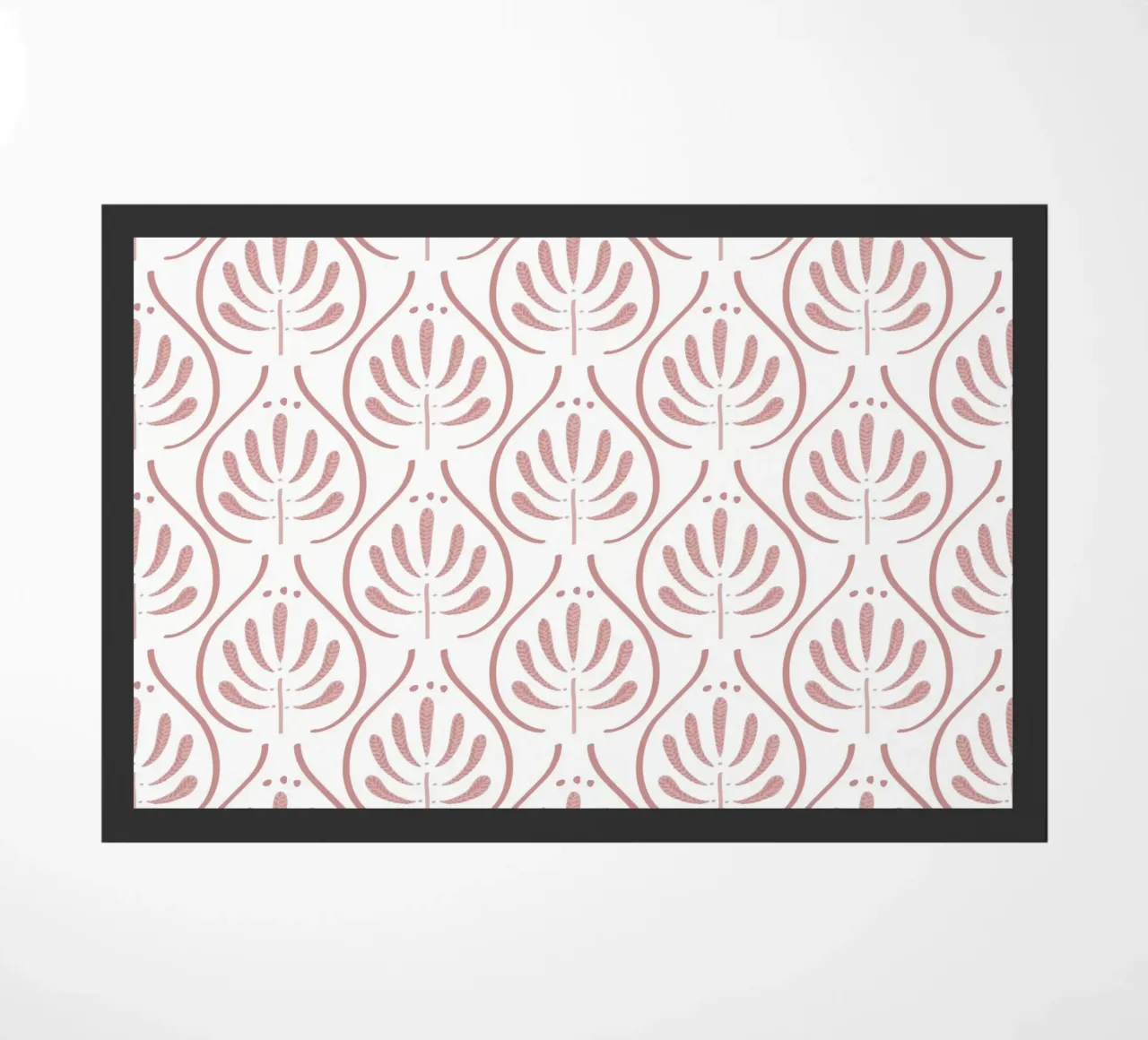 Boho Tiles Pink Pattern zerbino da anisillustration