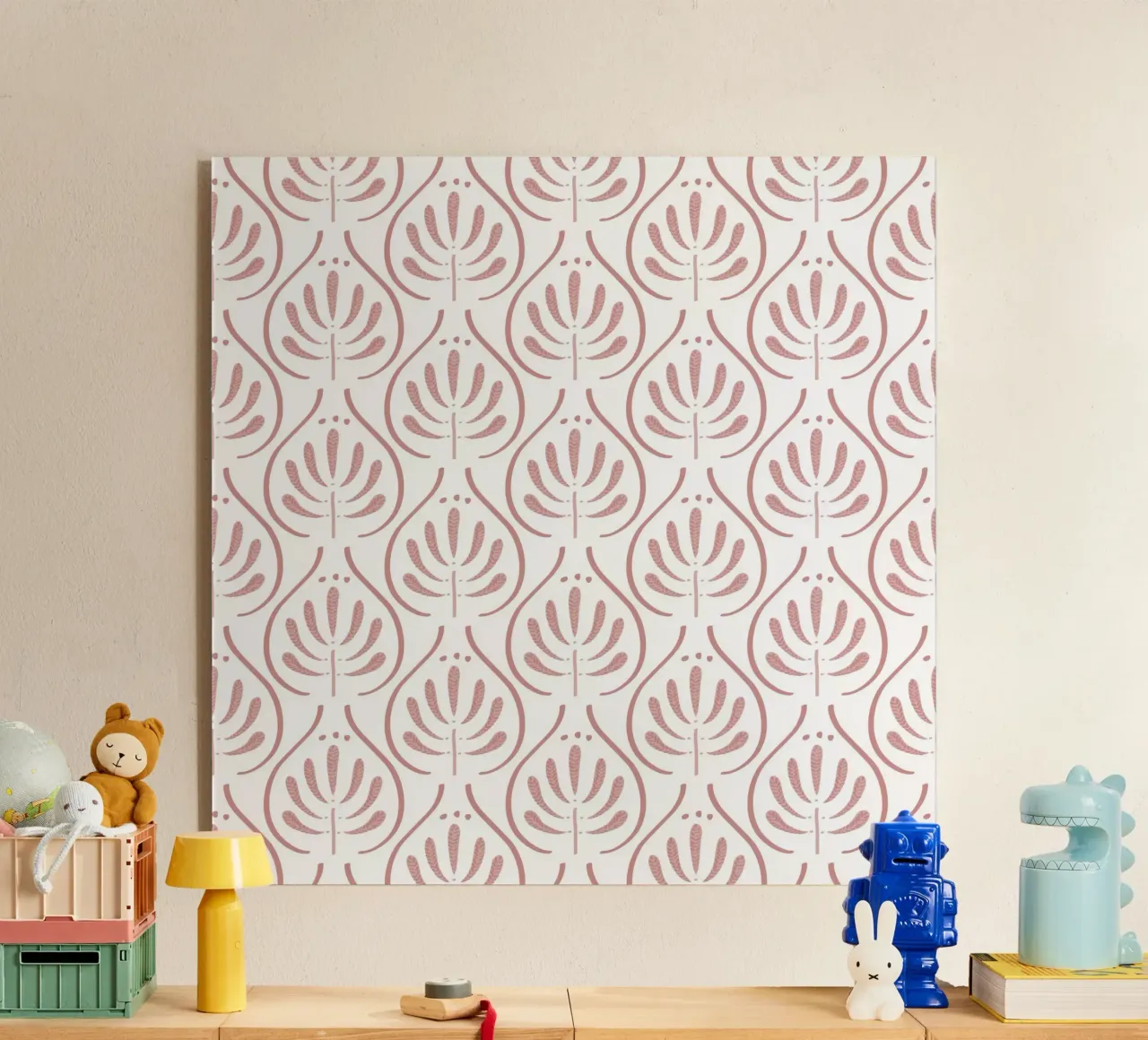 Boho Tiles Pink Pattern plexiglass da anisillustration