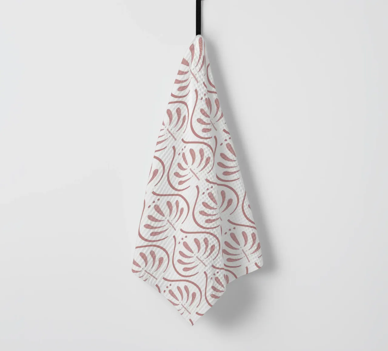 Boho Tiles Pink Pattern canovaccio da cucina da anisillustration