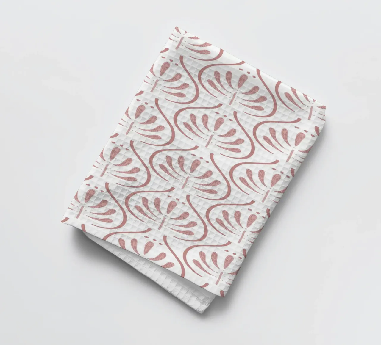 Boho Tiles Pink Pattern canovaccio da cucina da anisillustration