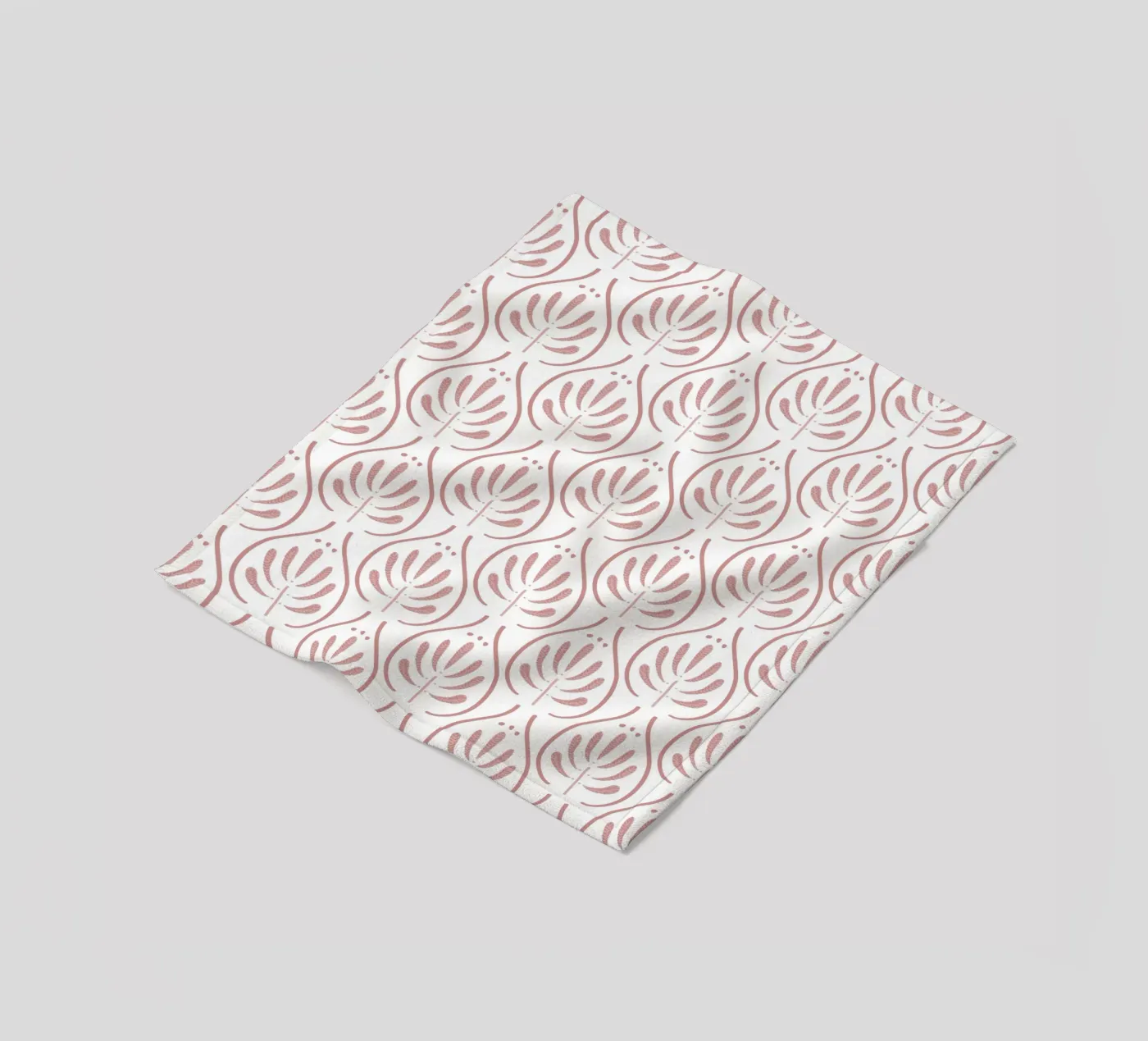 Boho Tiles Pink Pattern fleecedeken van anisillustration