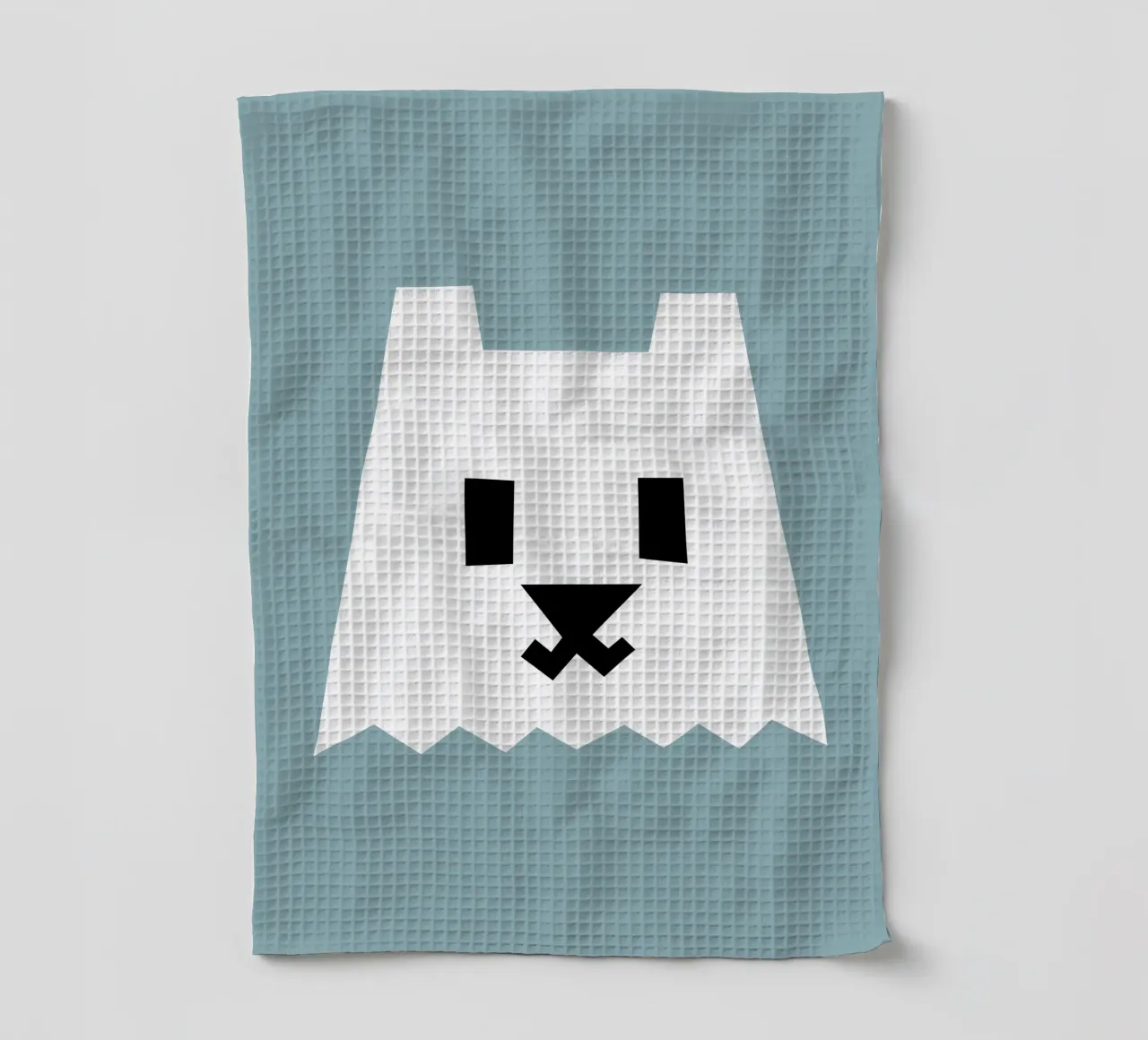 Yeti portrait torchon de Yetiland