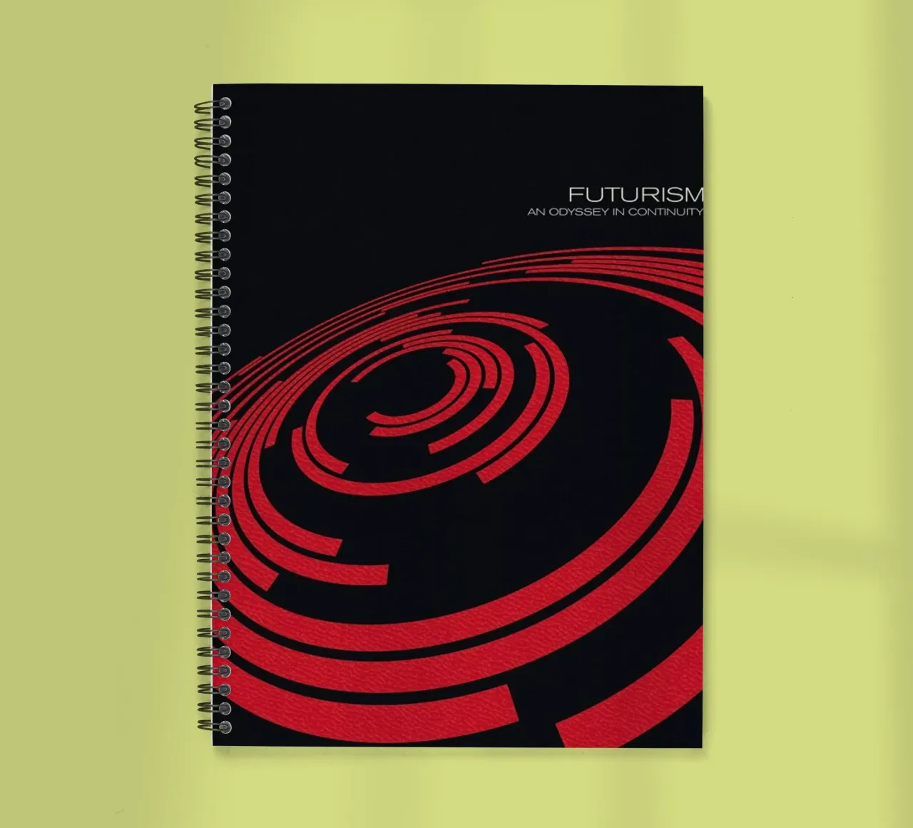 Futurism 15 spiral notebook by Excites