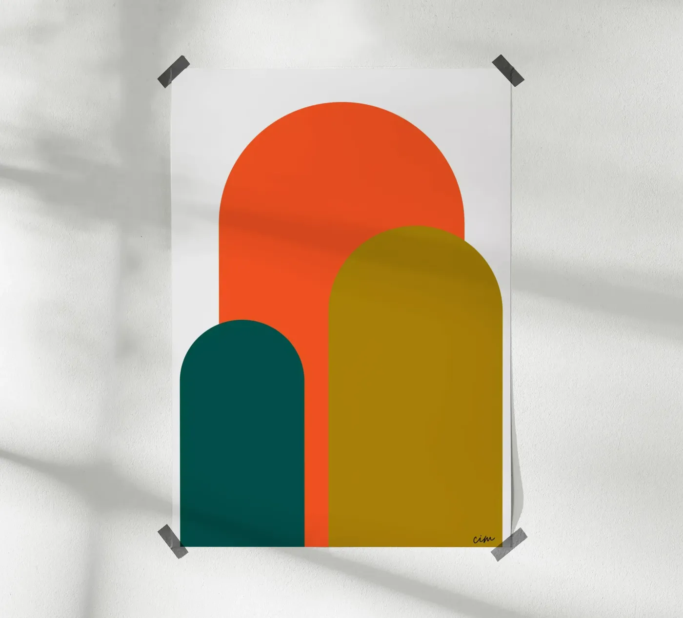 Arches graphiques poster da cim_art