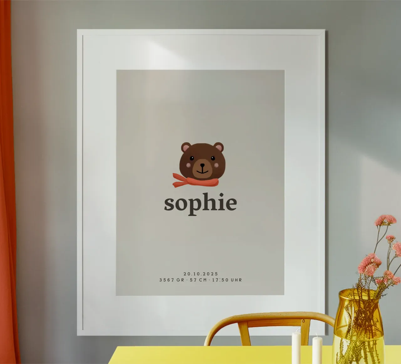 Cozy Bear poster da we line studio - design