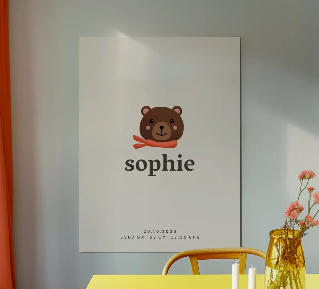 Cozy Bear poster da we line studio - design