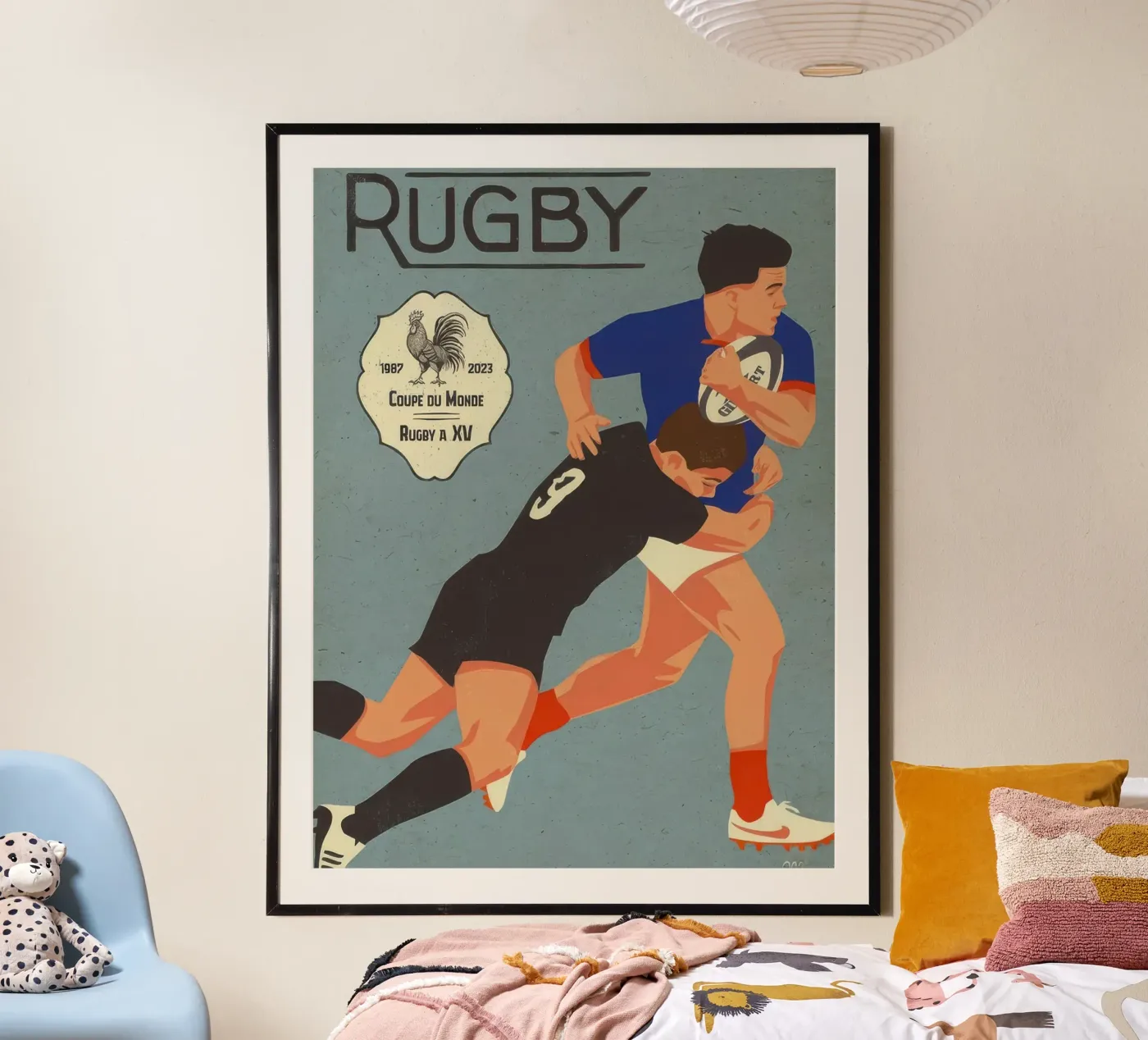 Rugby poster da Mix Mate