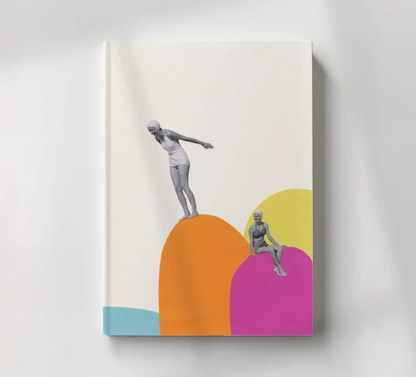 Cliff Diving notebook by Cassia Beck Collage