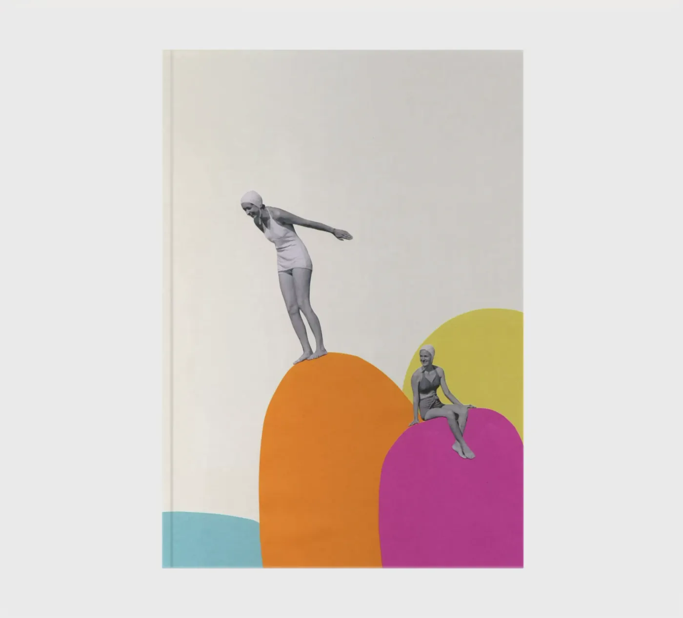 Cliff Diving notebook by Cassia Beck Collage