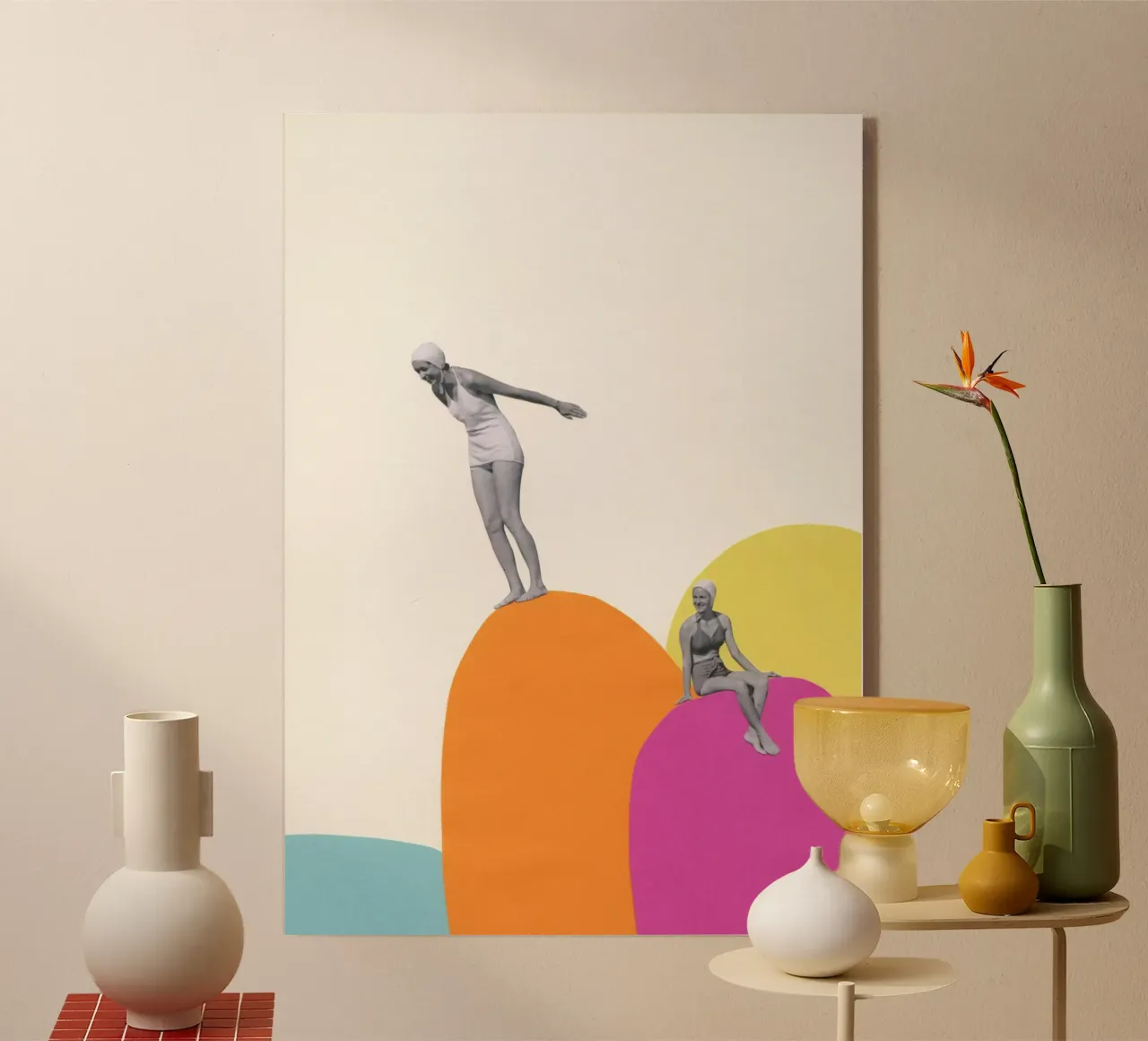 Immersione da scogliera plexiglass da Cassia Beck Collage