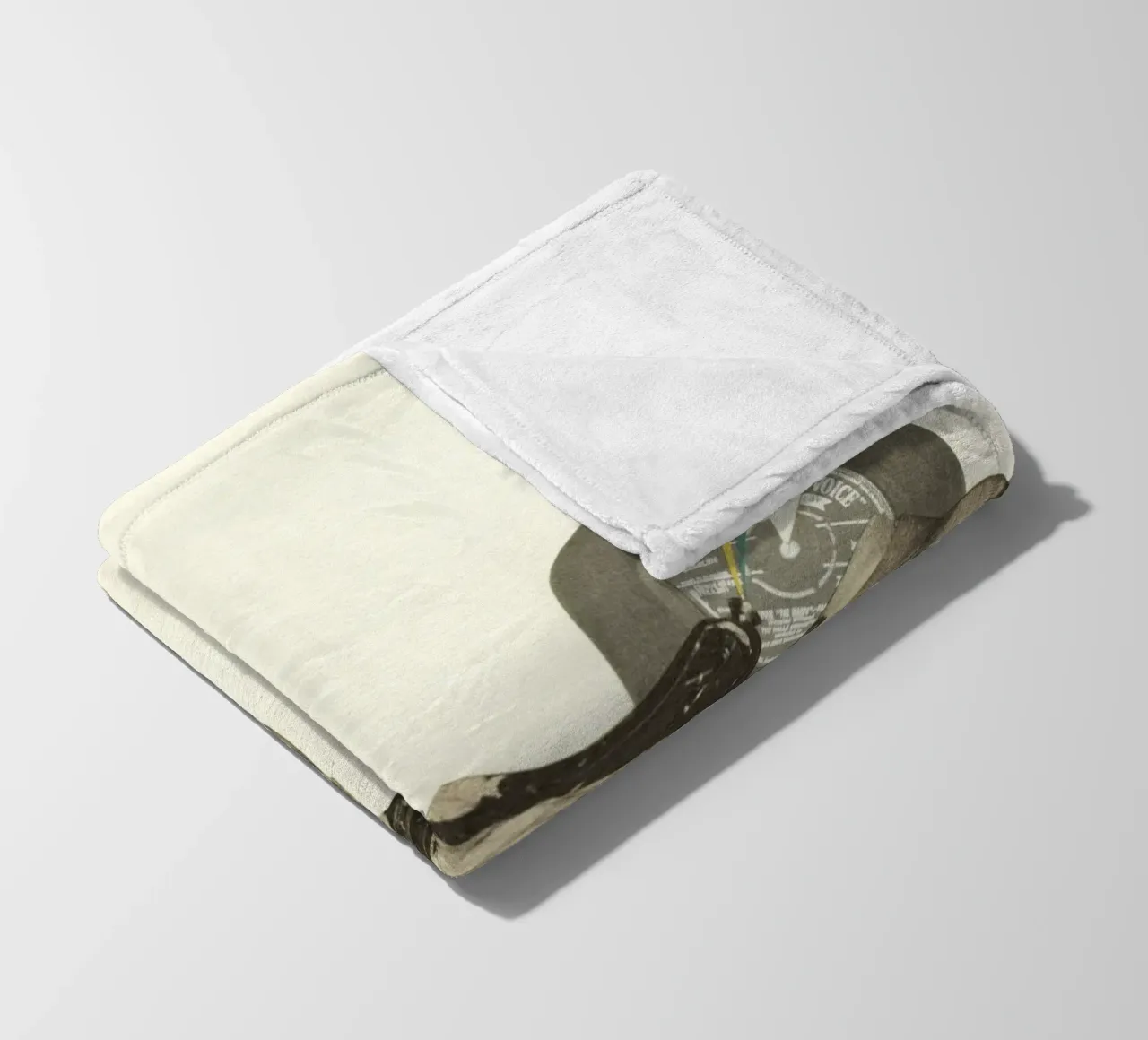 Blue Note coperta in pile da Cassia Beck Collage