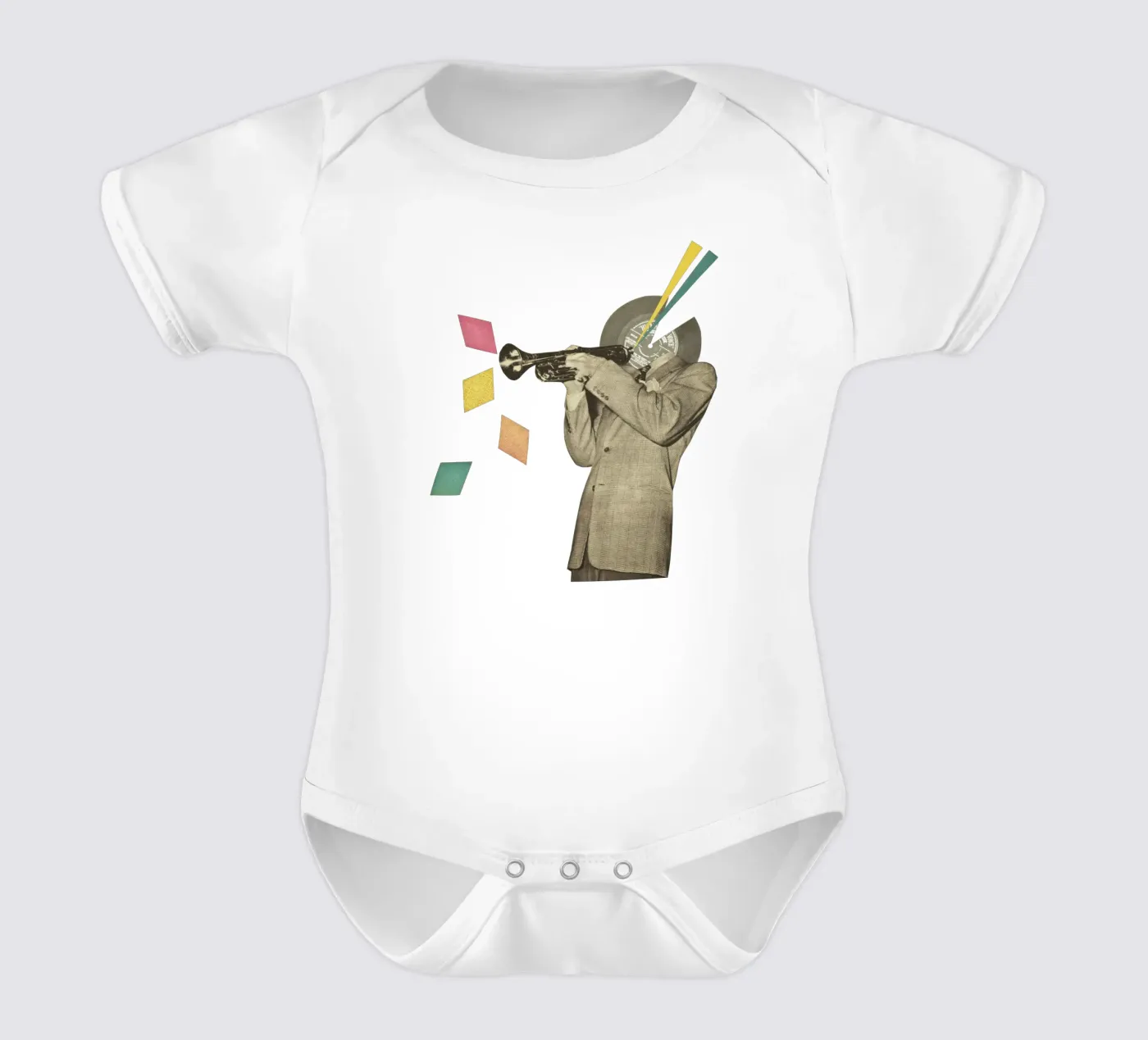 Blue Note body bébé de Cassia Beck Collage