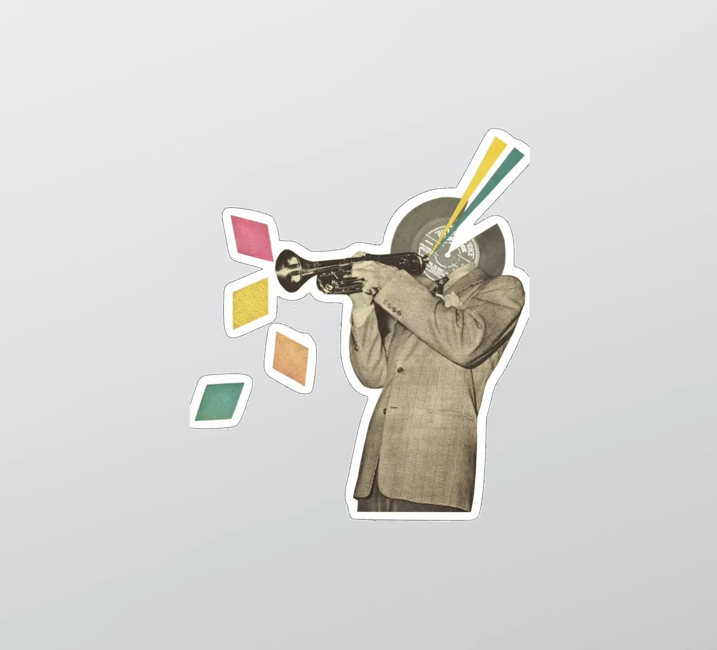 Blue Note sticker by Cassia Beck Collage