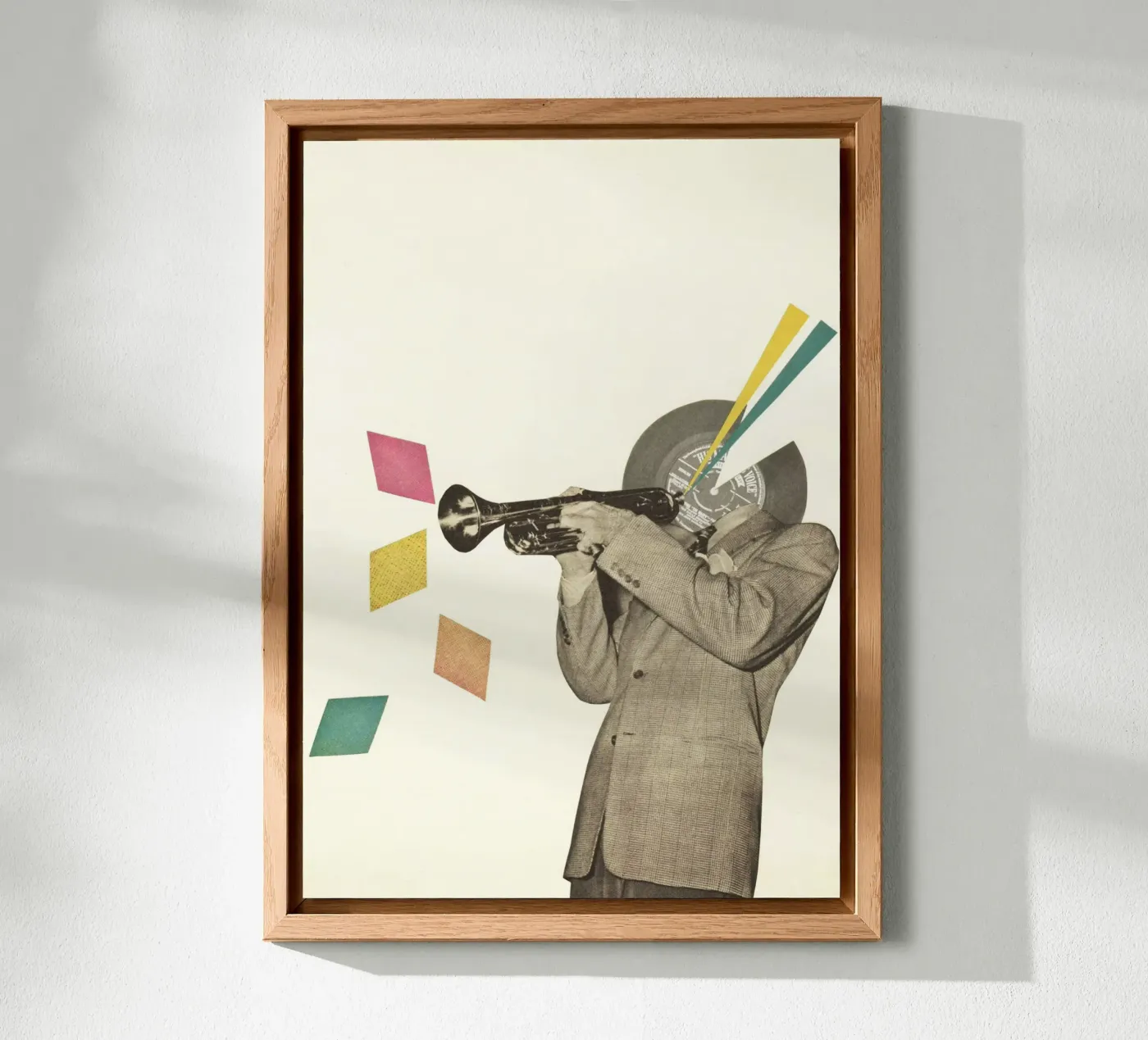 Blue Note forex-plaat van Cassia Beck Collage