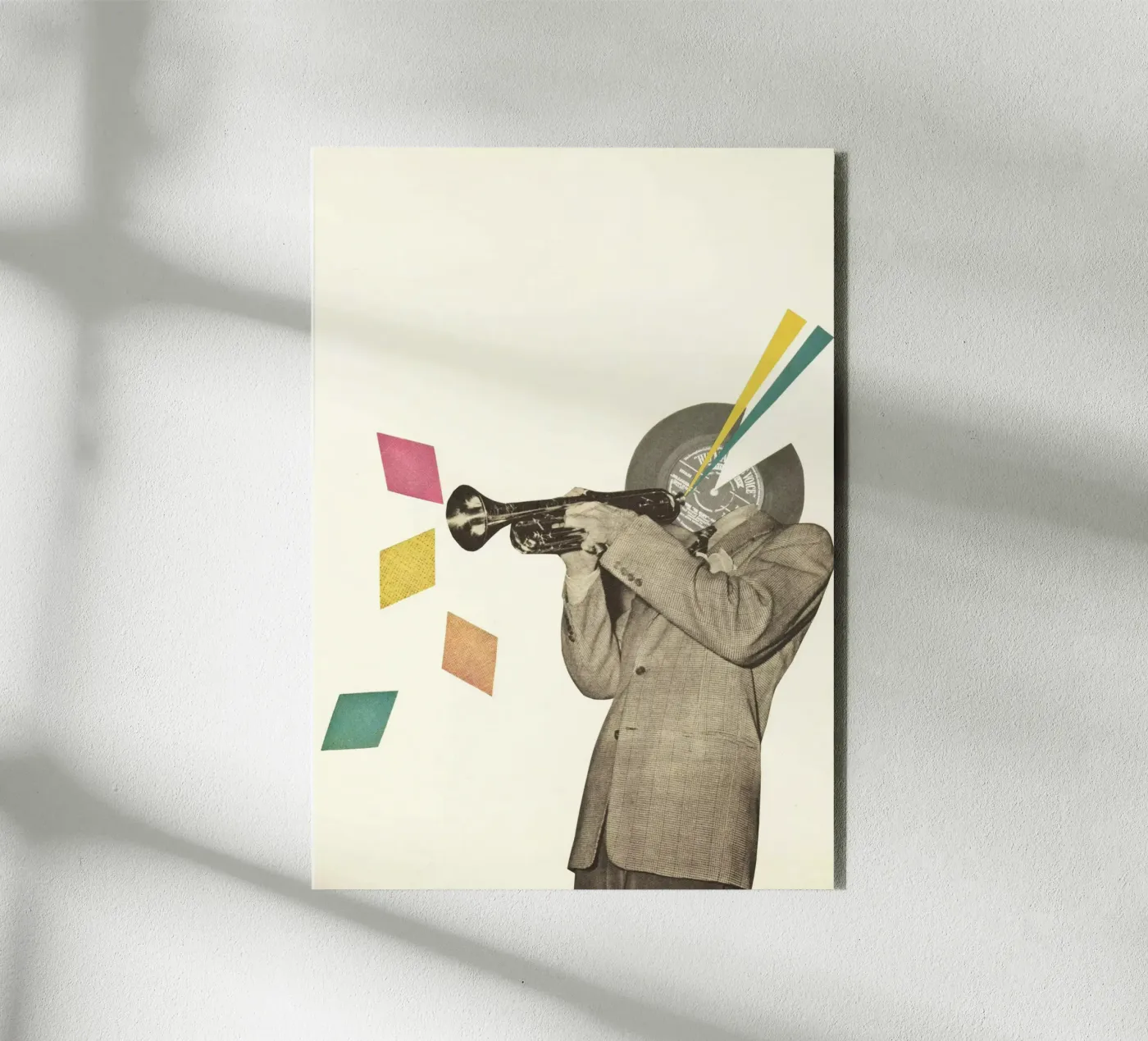 Blue Note forex-plaat van Cassia Beck Collage