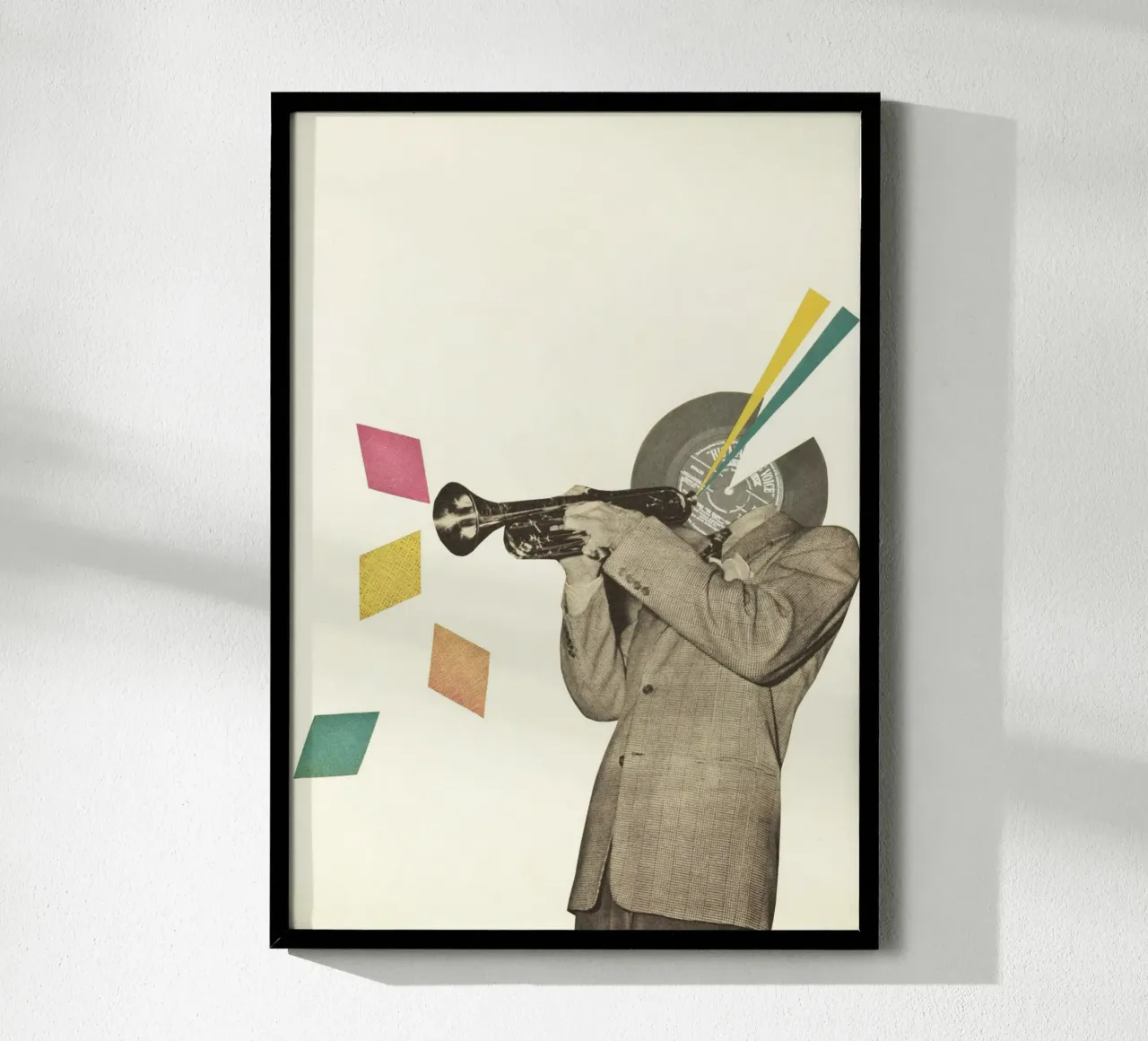 Blue Note poster van Cassia Beck Collage