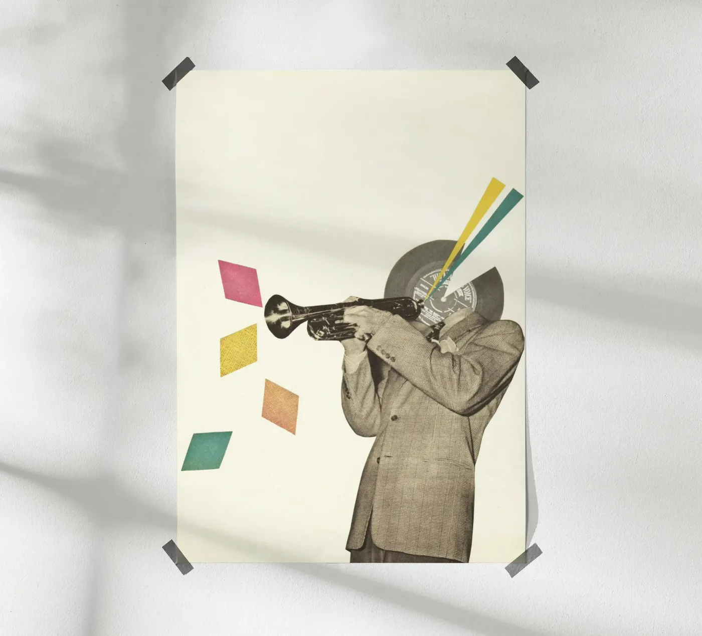 Blue Note poster da Cassia Beck Collage