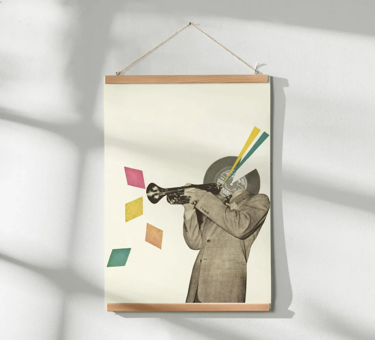 Blue Note poster van Cassia Beck Collage