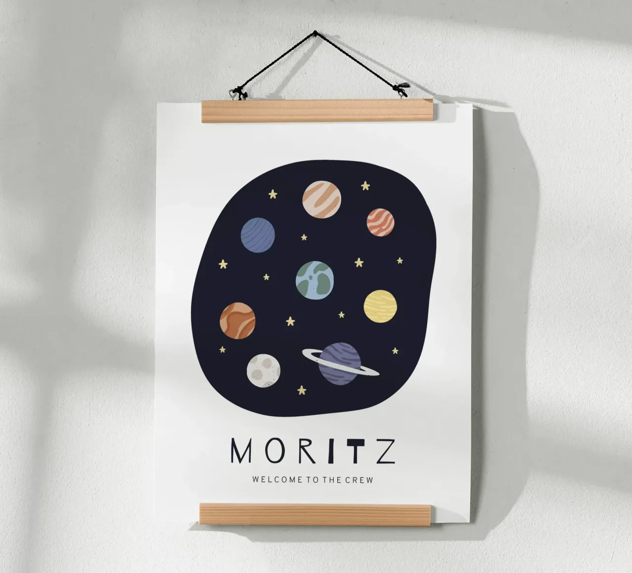 Space poster da we line studio - design