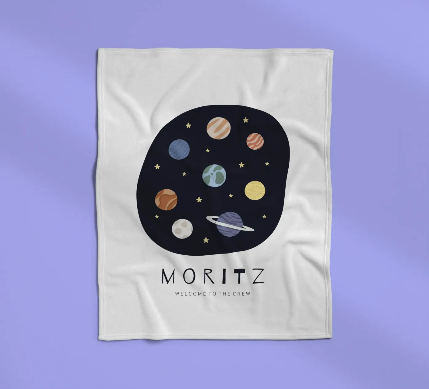 Space fleecedeken van we line studio - design