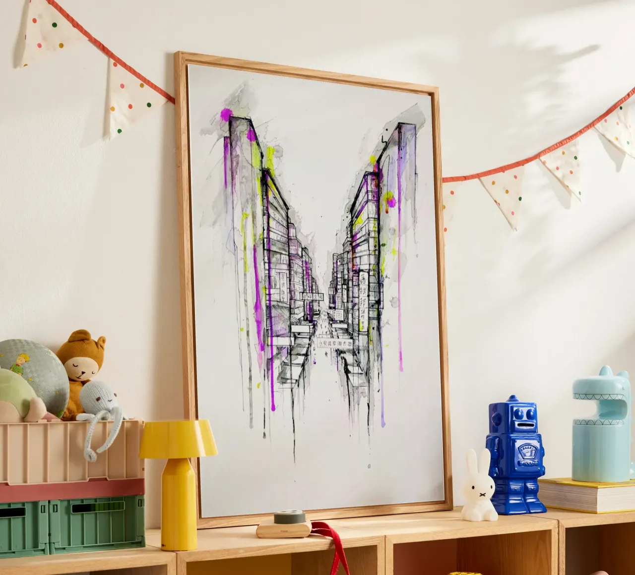 This City Sleeps plexiglass da Marc Allante