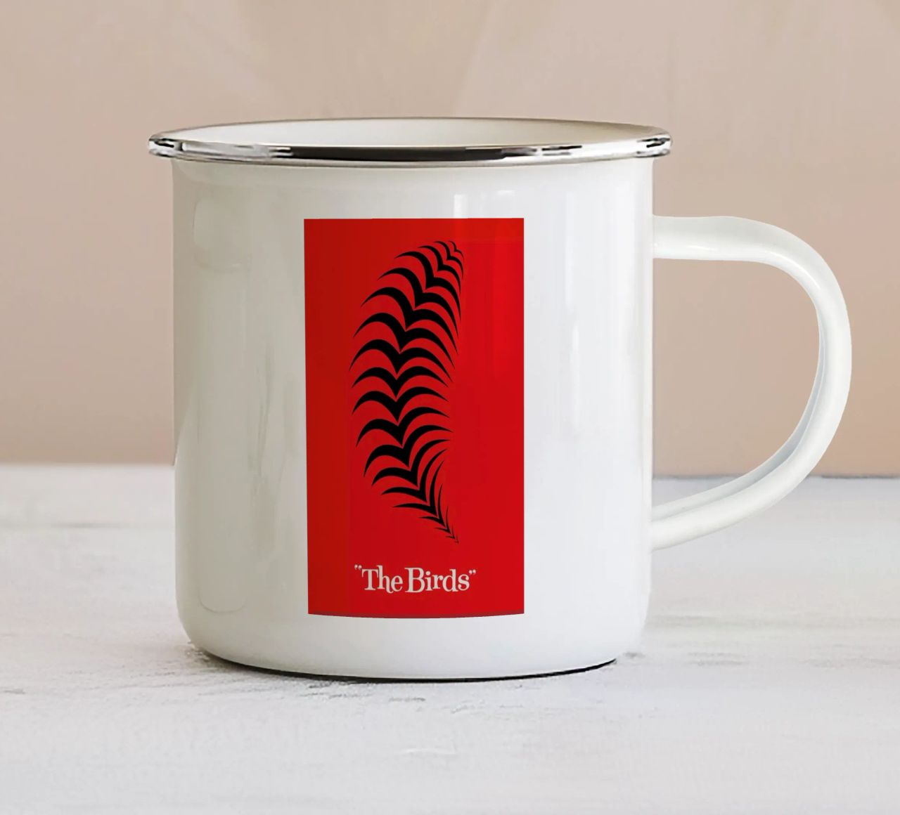 The Birds tazza in smalto da Excites