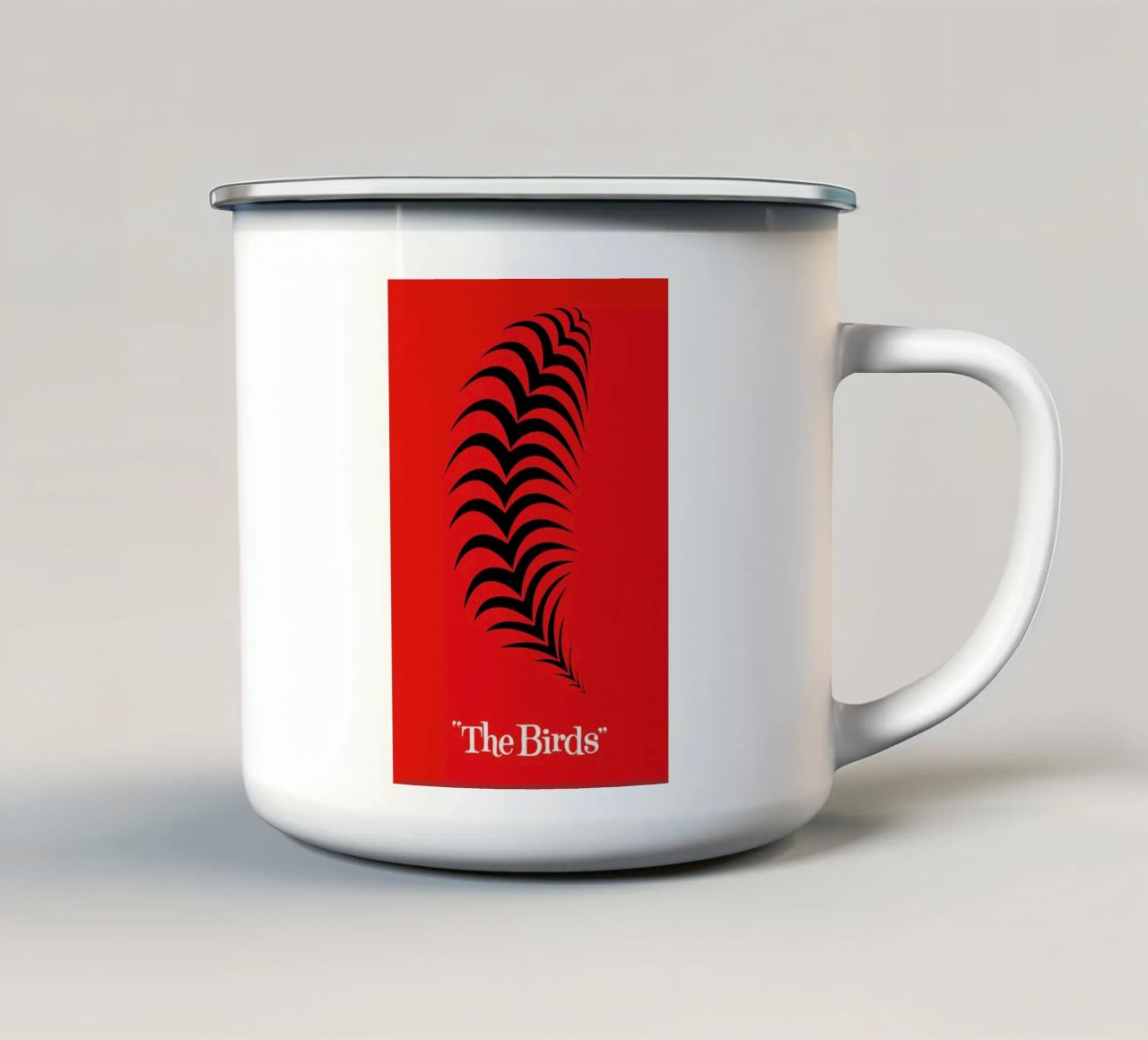 The Birds tazza in smalto da Excites