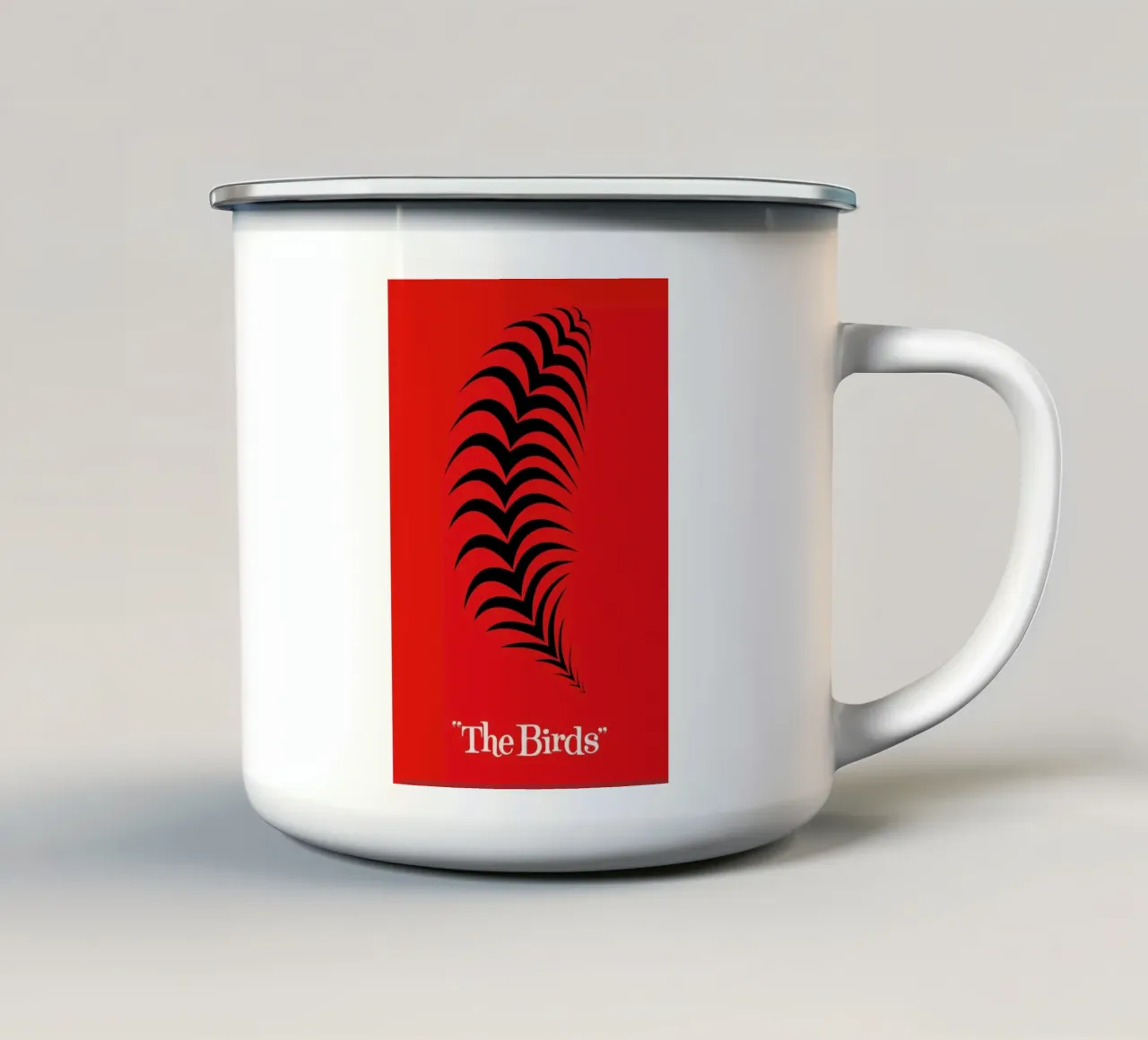 The Birds tazza in smalto da Excites