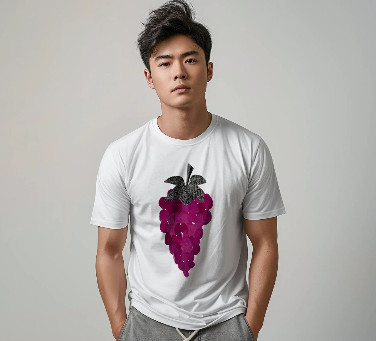 Uva t-shirt da Cassia Beck Collage