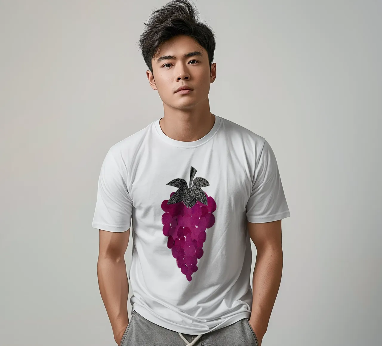 Uva t-shirt da Cassia Beck Collage