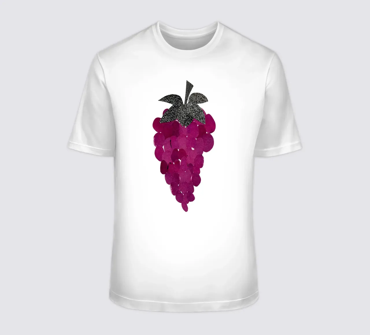 Grapes T-Shirt von Cassia Beck Collage