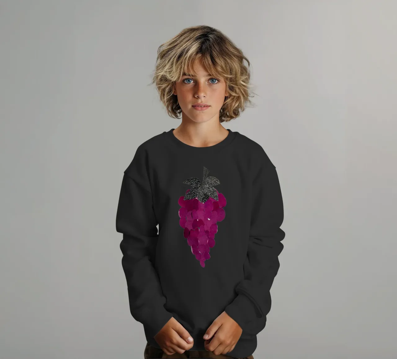 Uva felpa bambino da Cassia Beck Collage